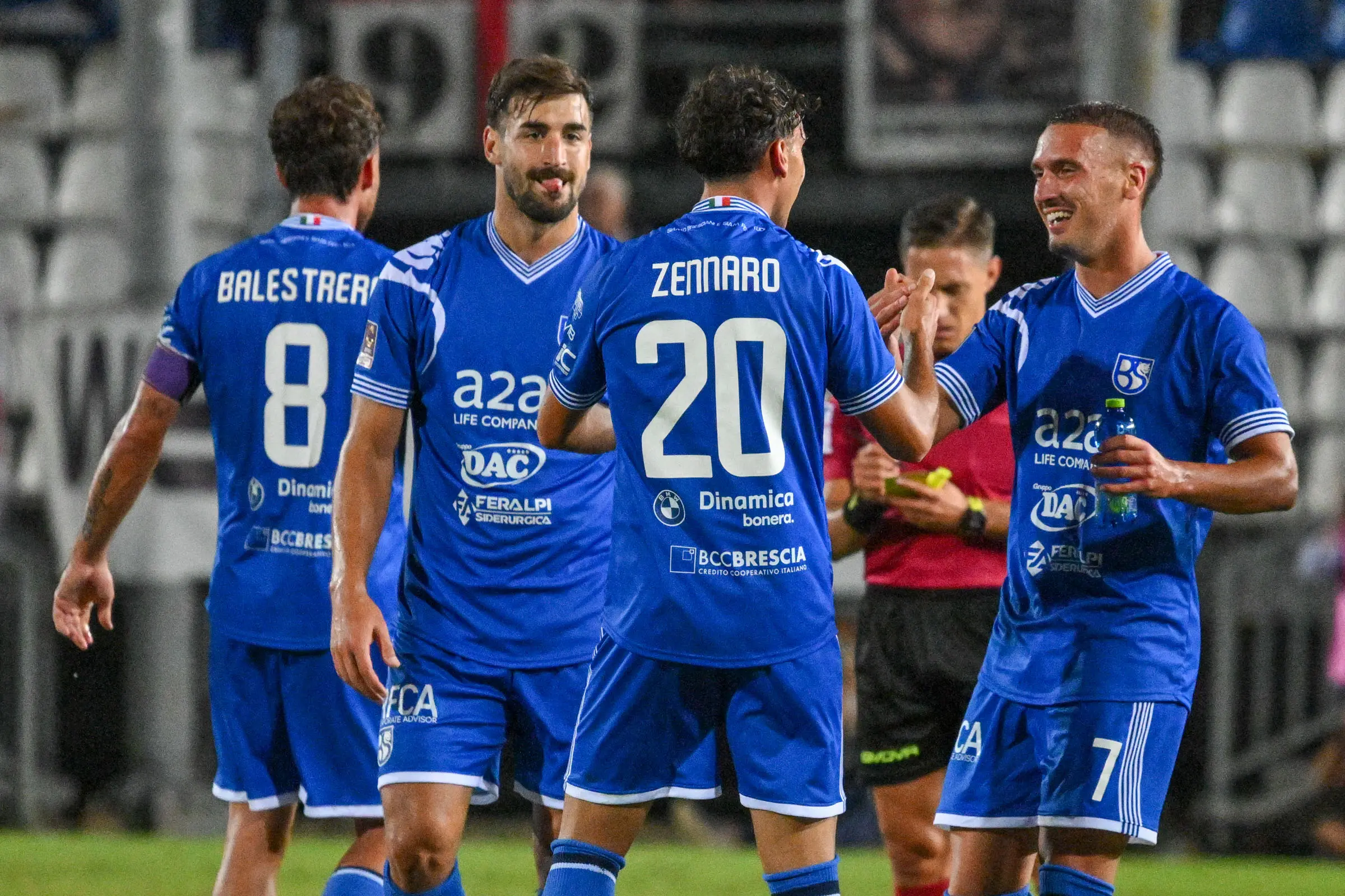 Serie C, gli scatti di Union Brescia-Pro Vercelli