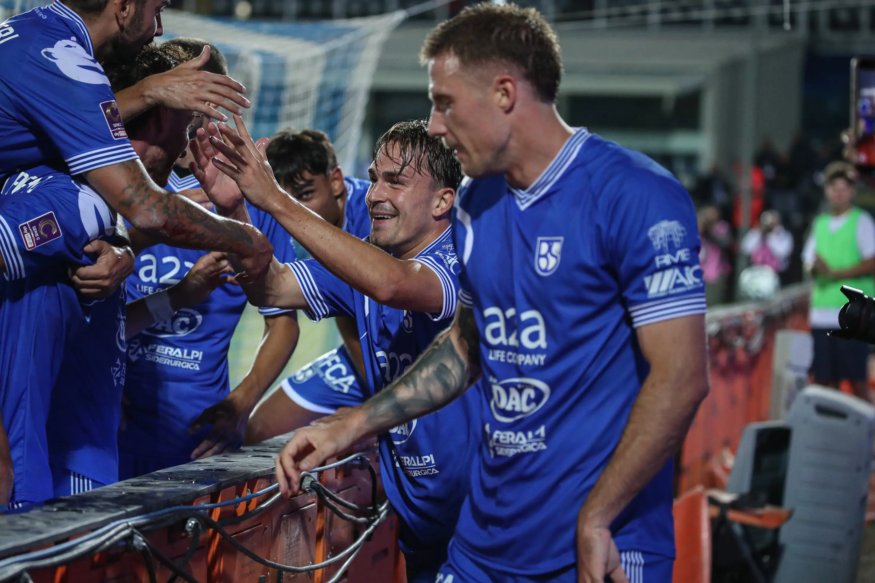 Serie C, gli scatti di Union Brescia-Pro Vercelli