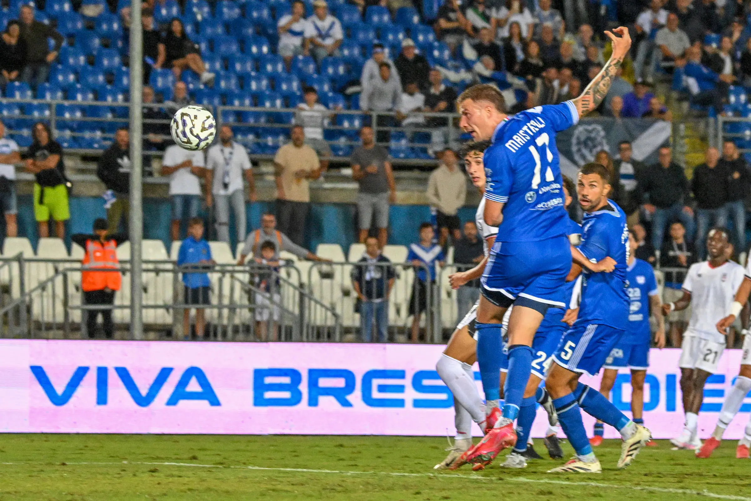 Serie C, gli scatti di Union Brescia-Pro Vercelli