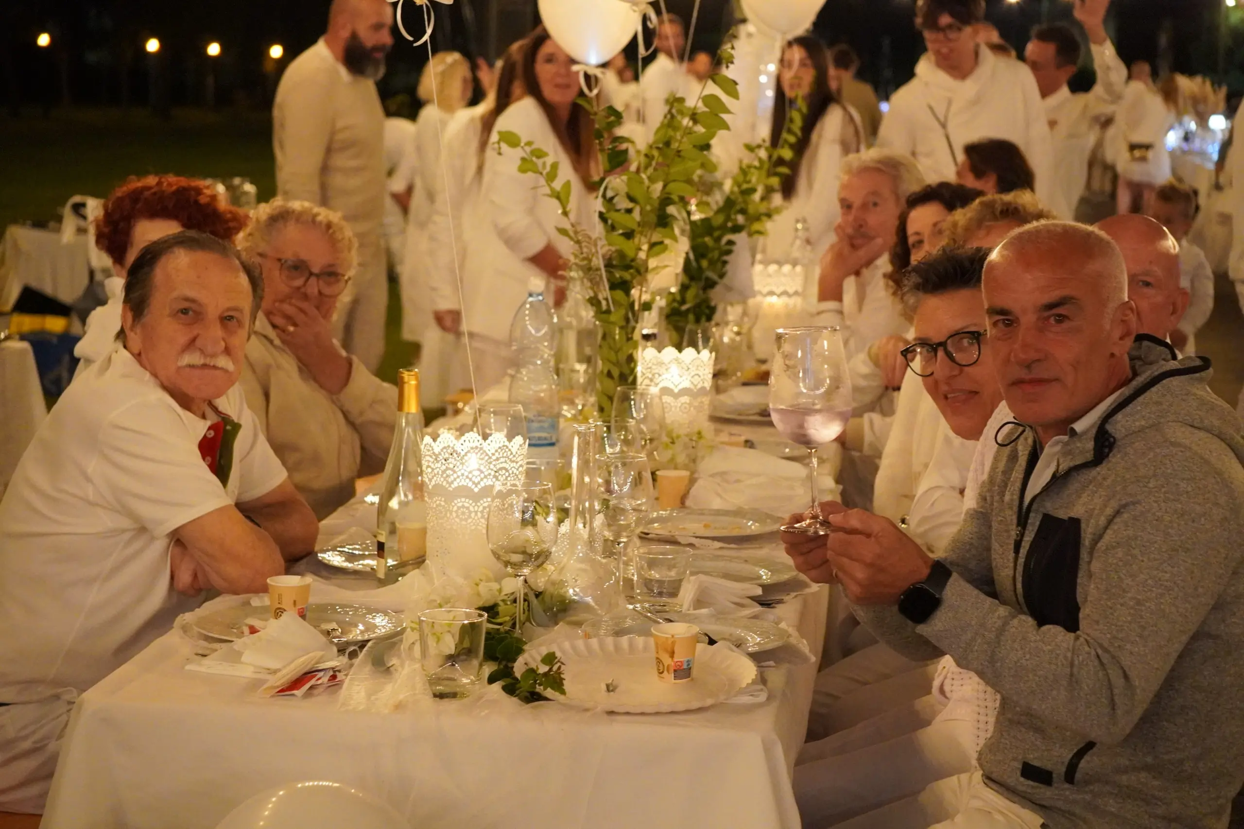 La cena in bianco di Lograto