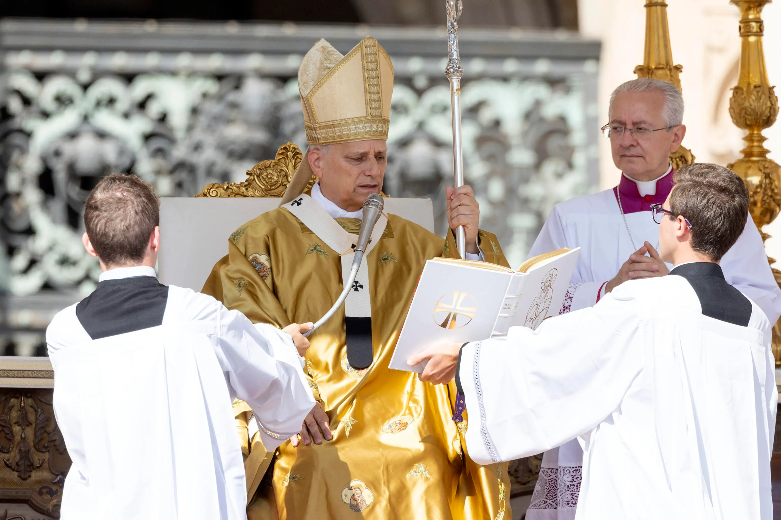 La cerimonia di canonizzazione di Carlo Acutis e Pier Giorgio Frassati