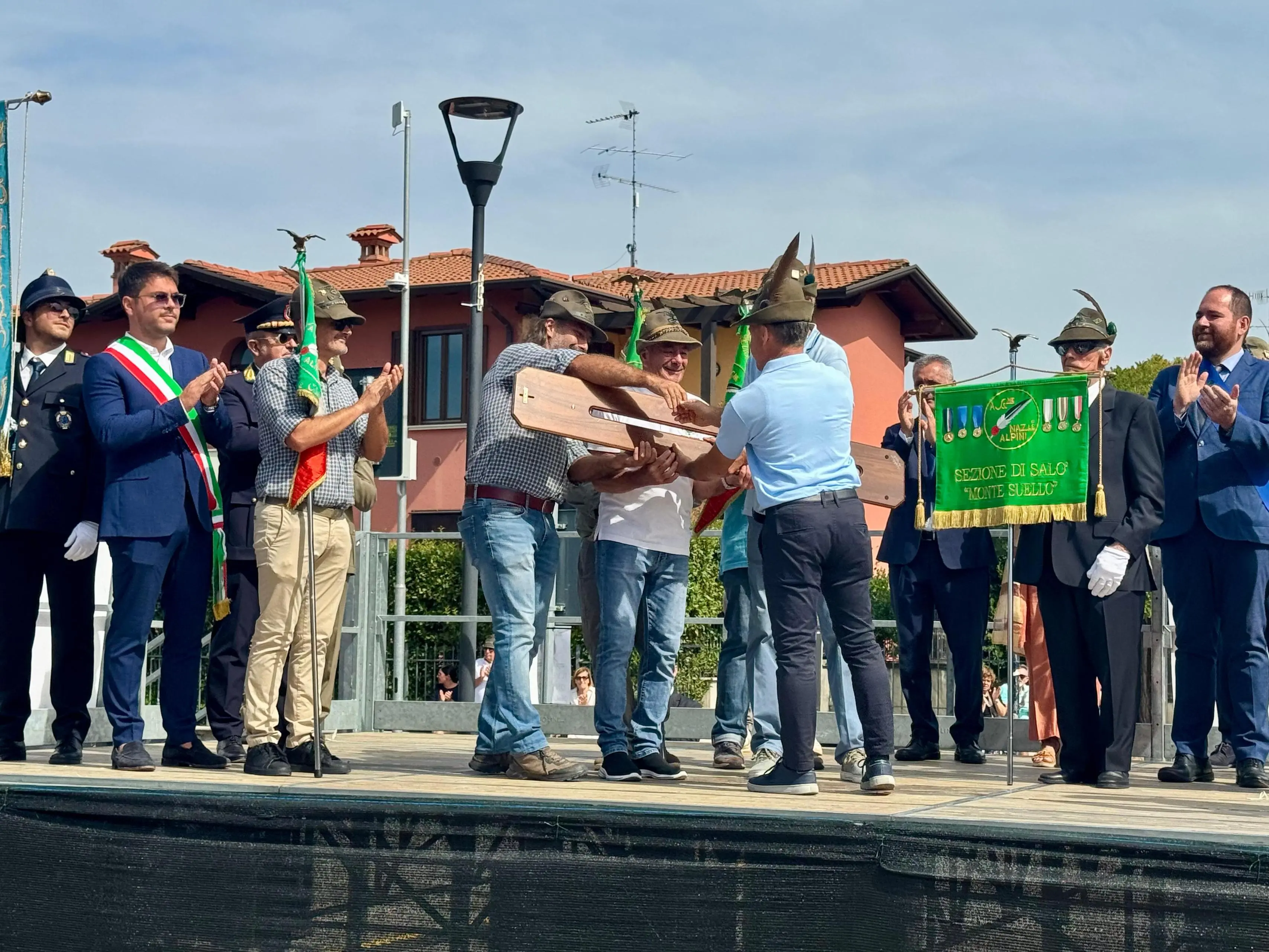 L'Adunata sezionale della Monte Suello a Manerba