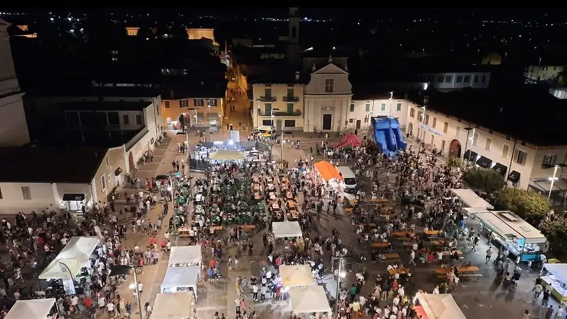 Una vecchia edizione della notte bianca di Travagliato