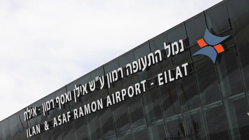 epa07305583 General view of the Ramon International Airport during the inauguration ceremony near the Jordanian border a few kilometers from Eilat, Israel, 21 January 2019. Ramon International Airport cost 1.8 billion Israel New Shekel (NIS) and expected to accommodate two million passengers a year. The Ramon International Airport is the second largest airport in Israel after Ben-Gurion Airport and will replace Eilat Airport (known also as J. Hozman Airport) and will handle internal and International flights to Eilat and will serve as a diversion airport for Israel's primary airport Ben Gurion Airport. Ramon airport is called after Israeli Astronaut Ilan Ramon that was killed during the fatal mission of the Columbia space shuttle in 2003. EPA/ABIR SULTAN