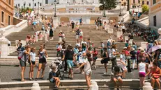 Turisti a Roma - © www.giornaledibrescia.it