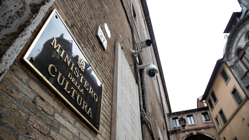 Il ministro della Cultura in via del Collegio Romano, Roma, 03 settembre 2024. ANSA/ANGELO CARCONI
