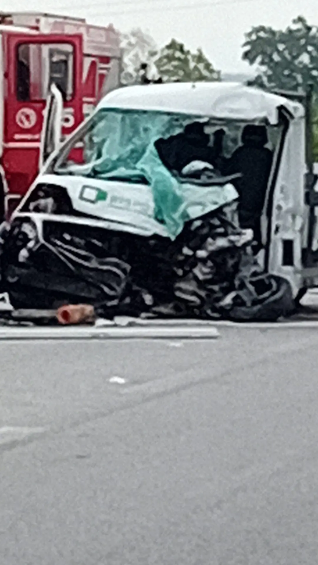 L'incidente a Montichiari