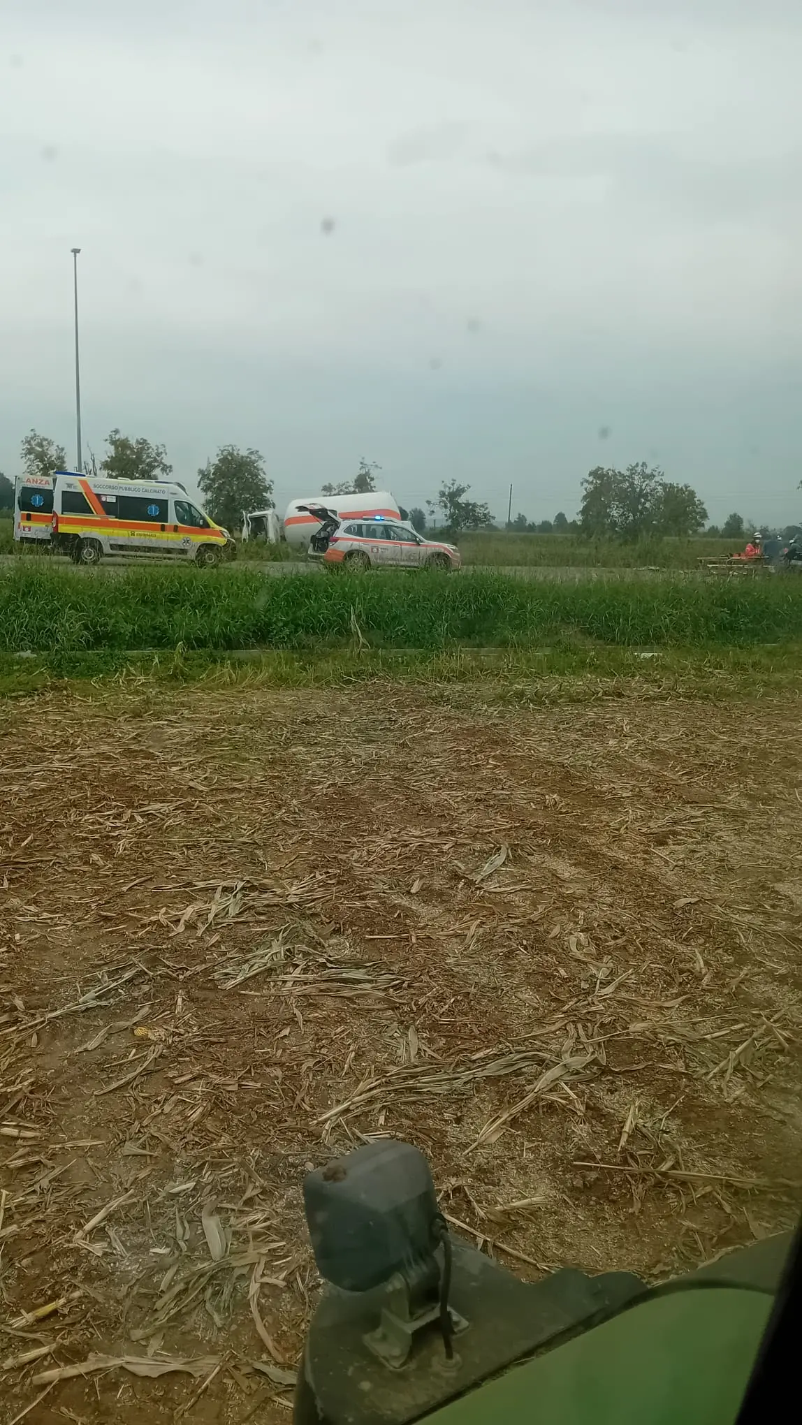 L'incidente a Montichiari