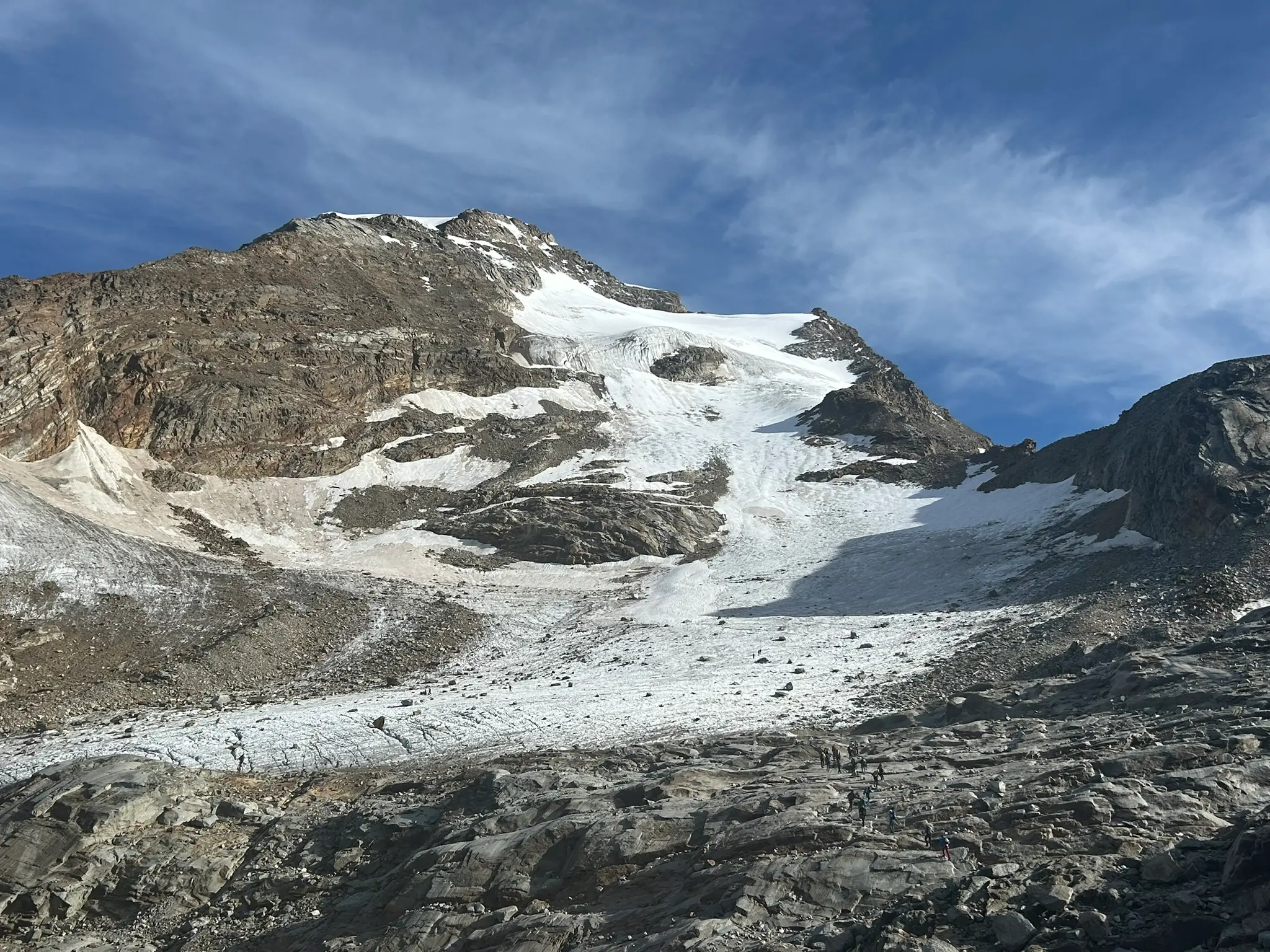 Climbing for climate sul massiccio del Monte Rosa
