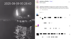 Uno dei post Instagram pubblicati dalla Global Sumud Flotilla