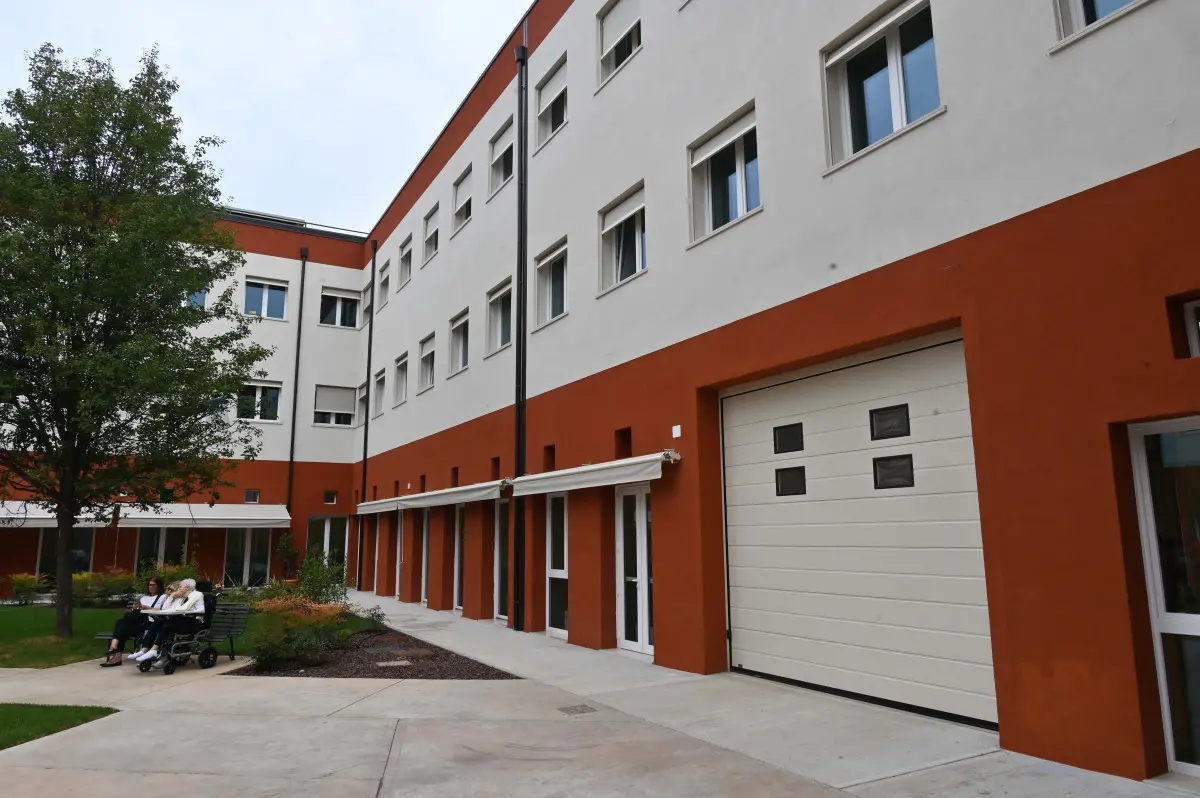 La presentazione dei lavori di riqualificazione delle Rsa Luzzago e Feroldi