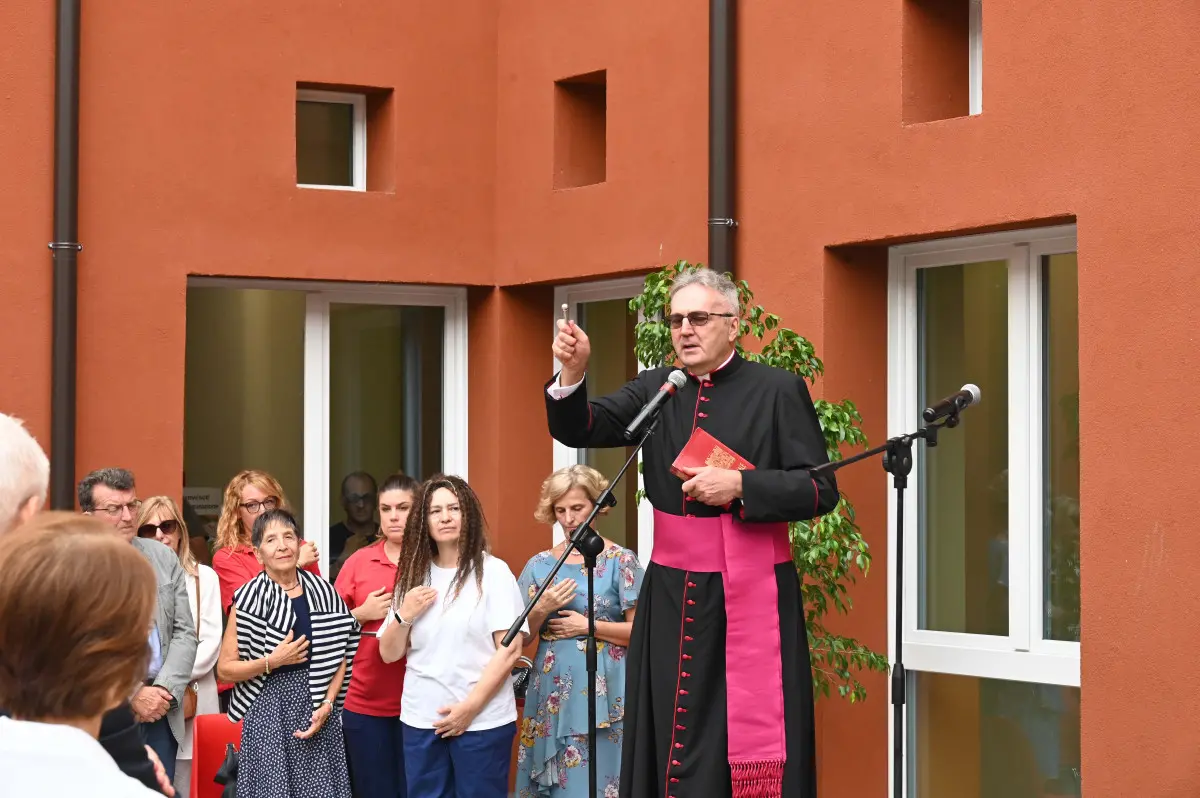 La presentazione dei lavori di riqualificazione delle Rsa Luzzago e Feroldi