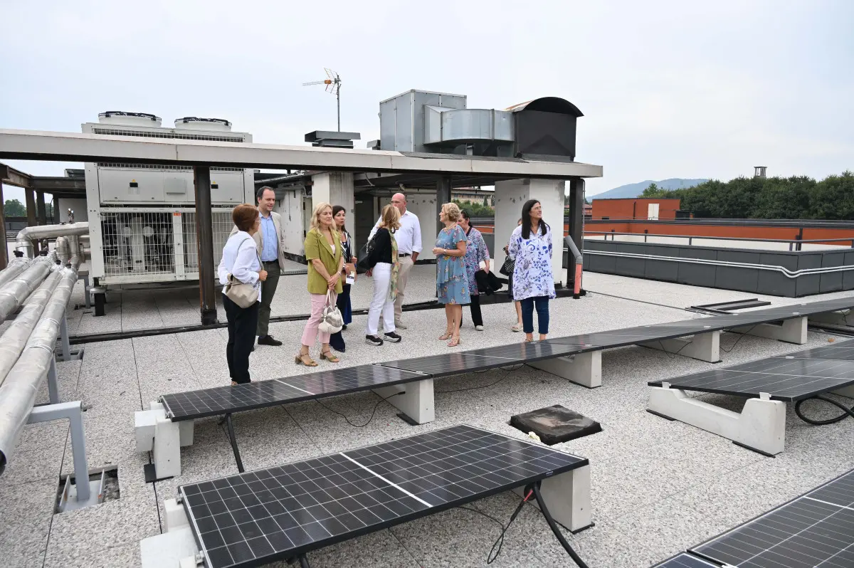 La presentazione dei lavori di riqualificazione delle Rsa Luzzago e Feroldi