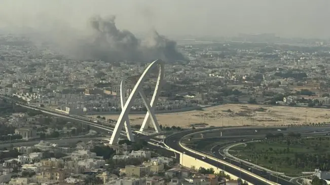L'attacco a Doha (da X)