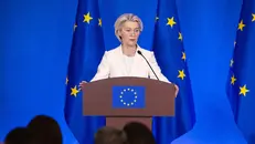 Ursula von der Leyen, presidente della Commissione Europea - Foto Ansa © www.giornaledibrescia.it