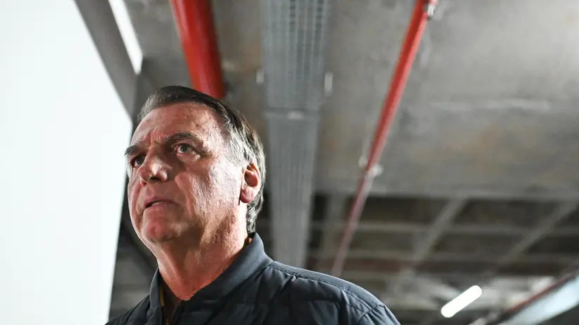 epa12246178 Former President of Brazil Jair Bolsonaro leaves the headquarters of the Liberal Party (PL) in Brasilia, Brazil, 18 July 2025. The trial against Bolsonaro, accused of leading a coup plot against the government of Luiz Inacio Lula da Silva, has generated an unprecedented diplomatic and trade crisis between Brazil and the United States. EPA/ANDRE BORGES
