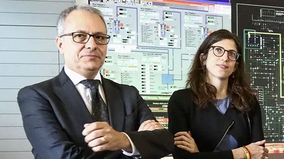 Il commissario Mauro Fasano e l'assessora Camilla Bianchi - © www.giornaledibrescia.it