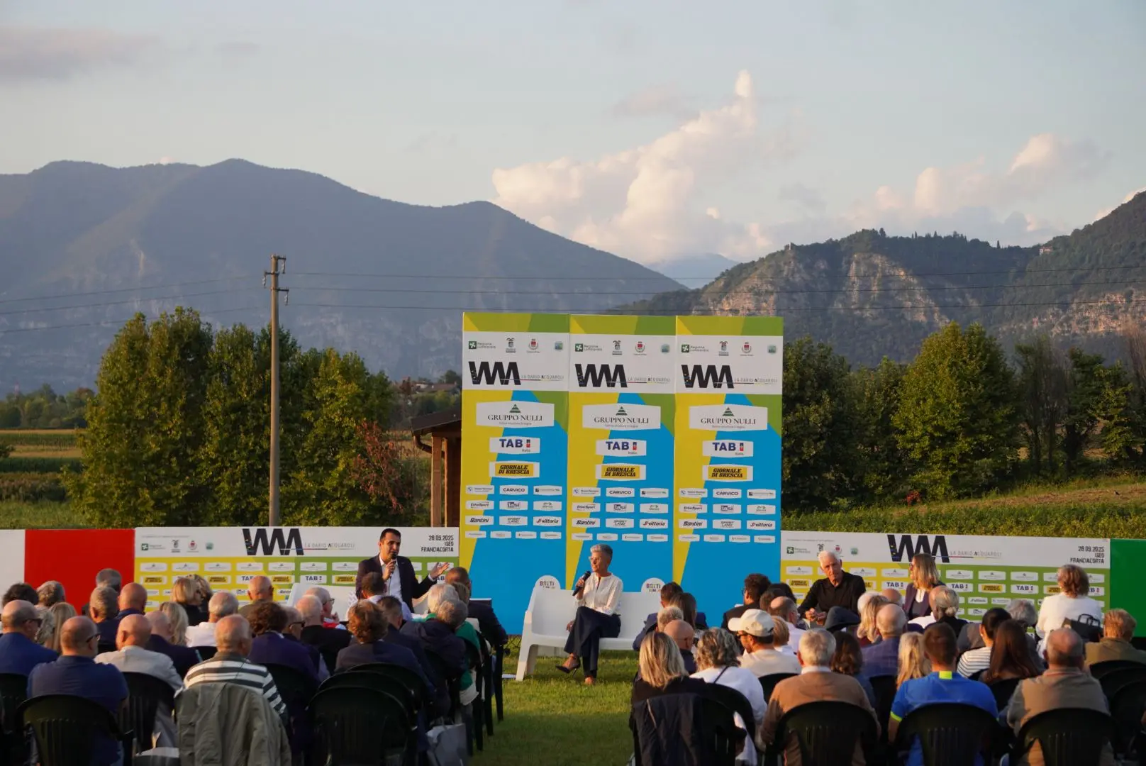 Dario Acquaroli, la presentazione a Passirano