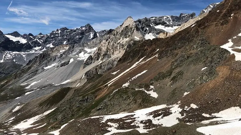 Linea di faglia, quella del Gran Zebrù rappresenta un piccolo gioiello geologico