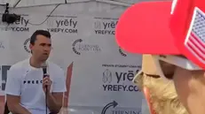 L'attivista di destra Charlie Kirk colpito nello Utah - Foto Ansa © www.giornaledibrescia.it
