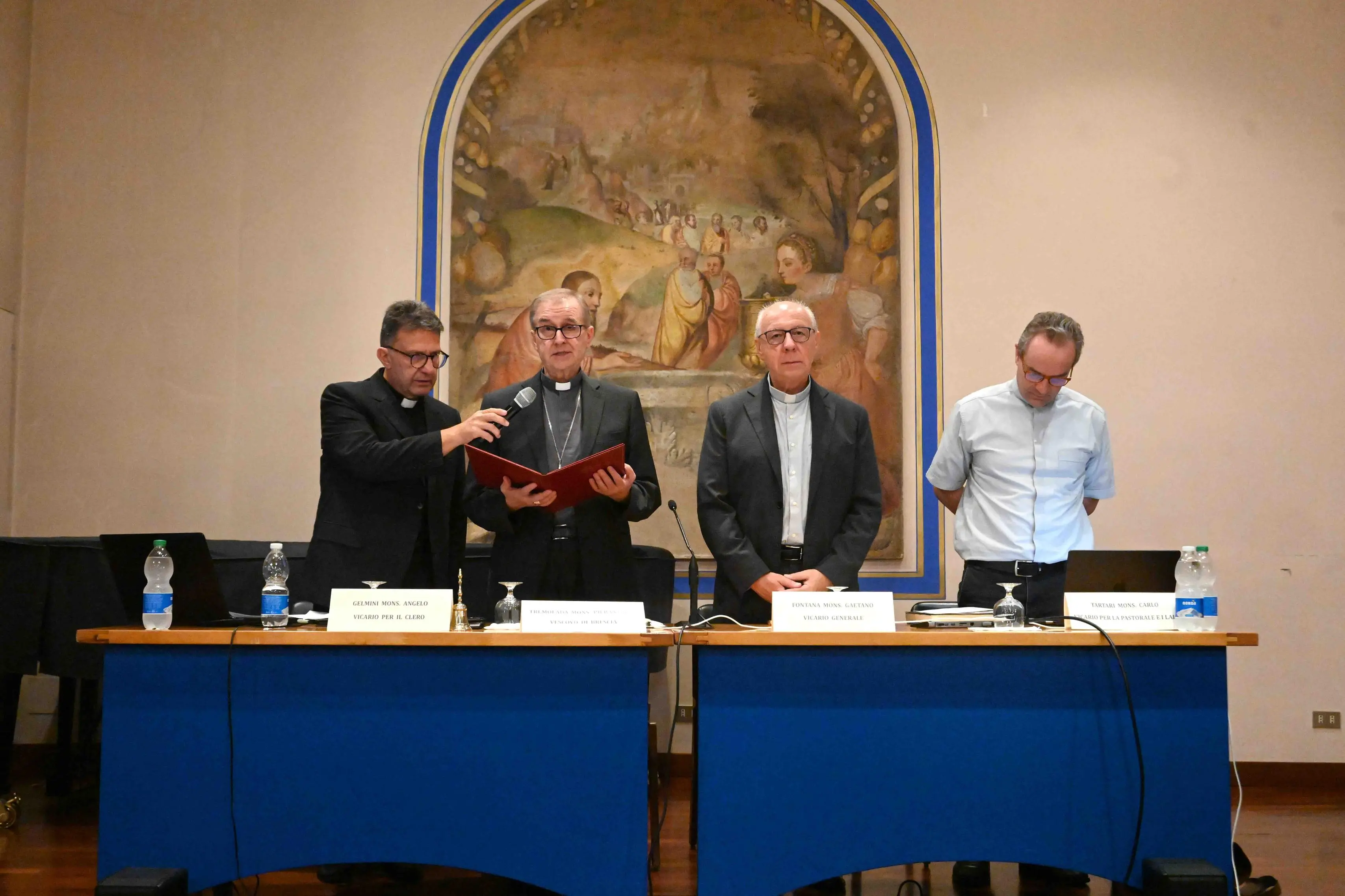Il secondo giorno del convegno del clero