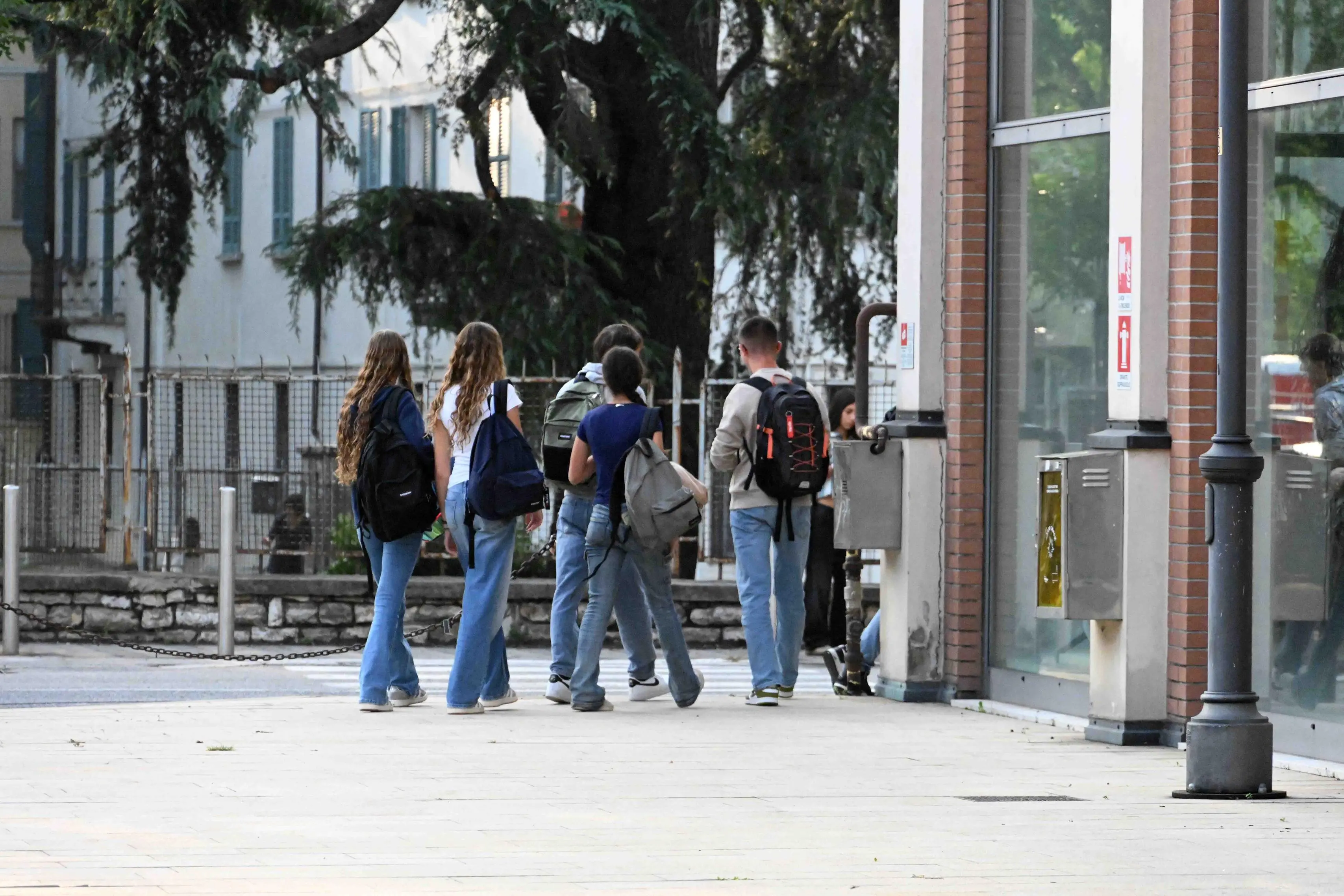 Scuola, il primo giorno all'istituto Pastori