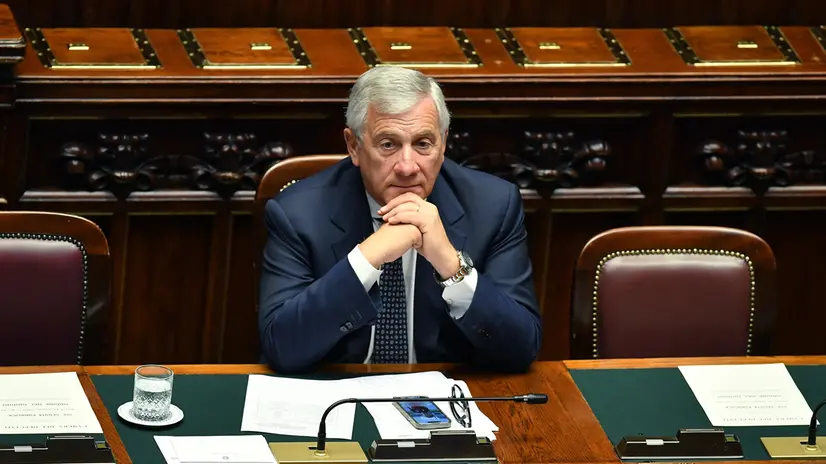 Informativa urgente, presso la Camera dei Deputati, del ministro degli Affari Esteri Antonio Tajani sugli sviluppi delle crisi in Ucraina e Medio Oriente Roma, 11 settembre 2025 ANSA/FABIO CIMAGLIA