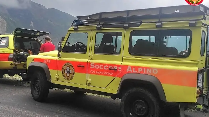 I mezzi del Soccorso alpino