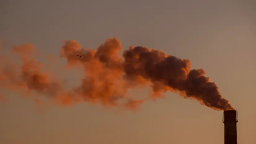 epa11825582 A power plant emits smoke in Chisinau, Moldova, 15 January 2025. During gas supply disruptions, Moldova uses heavy fuel oil (HFO) to produce heat. Russian energy giant Gazprom halted natural gas deliveries to Moldova on 01 January 2025, citing alleged unpaid debts by Moldovagaz and due to Ukraine's refusal to extend a transit deal. EPA/DUMITRU DORU