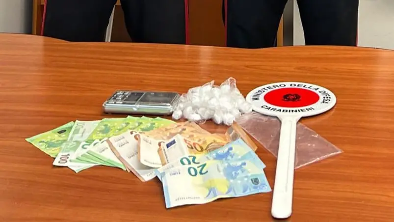 Droga e contanti sequestrati - Foto Carabinieri © www.giornaledibrescia.it