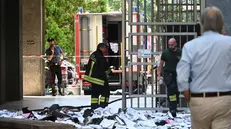 Incendio all'Inps, i documenti salvati dalle fiamme