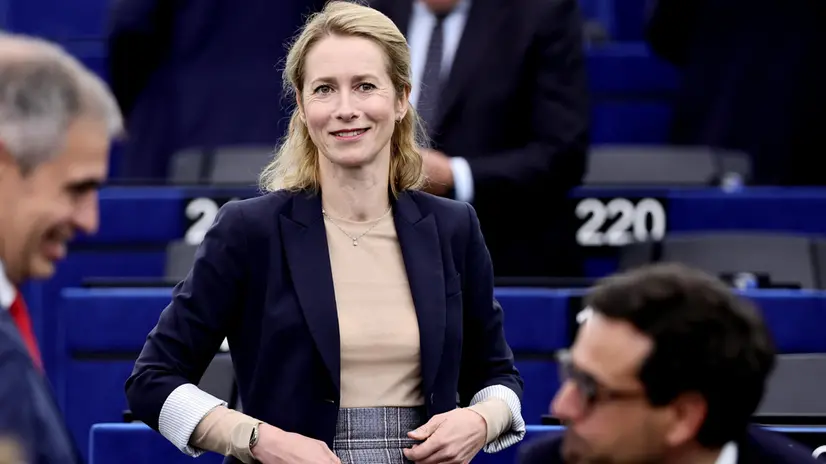 epa12366580 European Commission Vice-President and EU's High Representative for Foreign Affairs and Security Policy, Kaja Kallas, looks on before a 'State of the Union' debate at the European Parliament in Strasbourg, France, 10 September 2025. The current plenary session runs from 08 until 11 September 2025. EPA/RONALD WITTEK