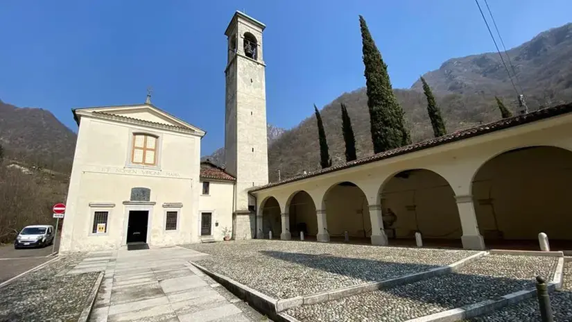 Il santuario della Madonna del Castello a Inzino - © www.giornaledibrescia.it