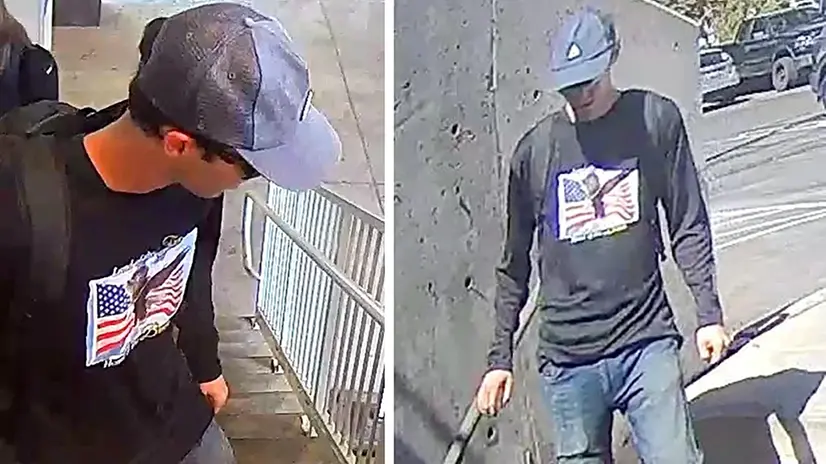 La foto del presunto killer di Charlie Kirk