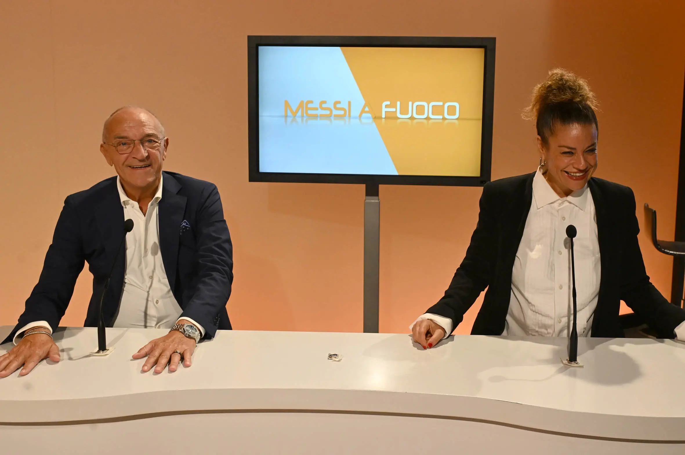 Durante la trasmissione Messi a fuoco