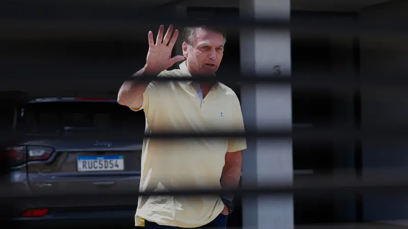 L'ex presidente Jair Bolsonaro - Foto Ansa © www.giornaledibrescia.it