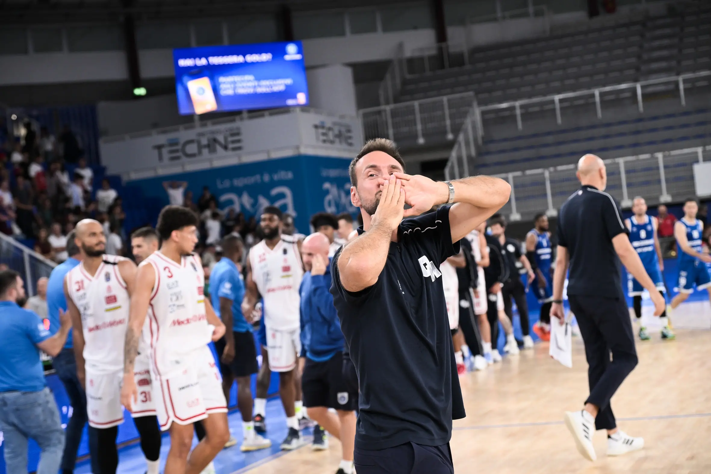 Trofeo Ferrari, gli scatti di Germani-Olimpia Milano