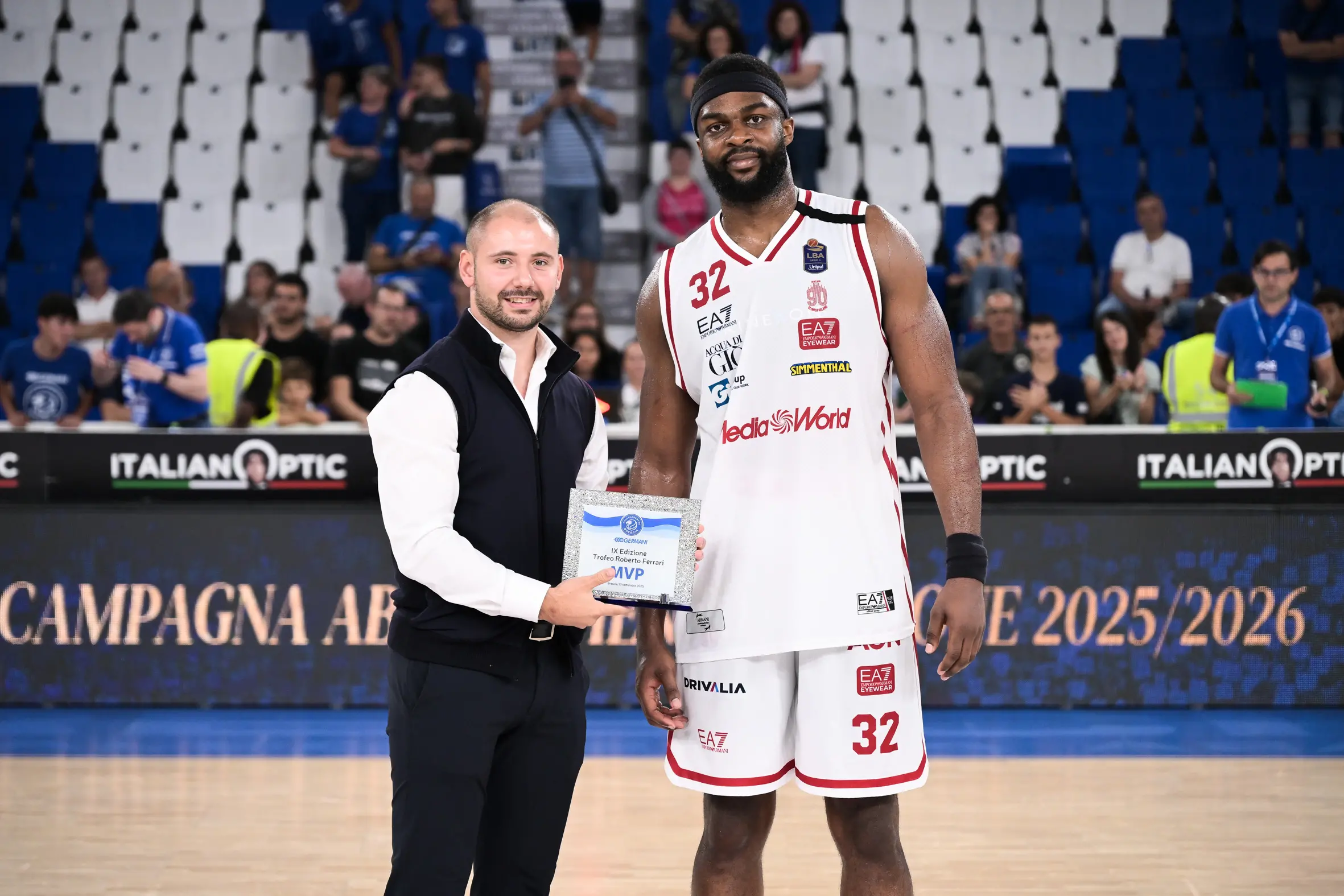 Trofeo Ferrari, gli scatti di Germani-Olimpia Milano