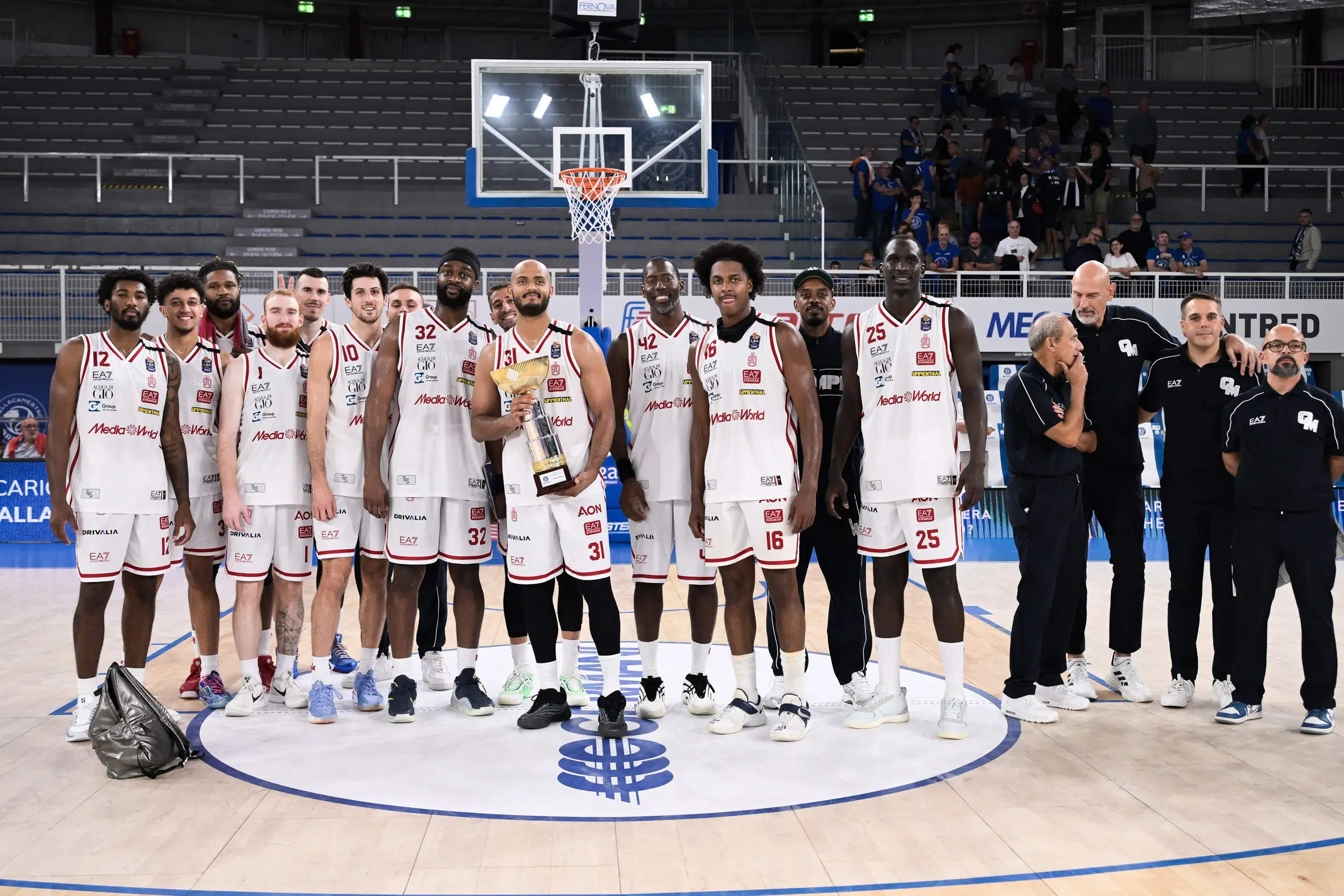 Trofeo Ferrari, gli scatti di Germani-Olimpia Milano