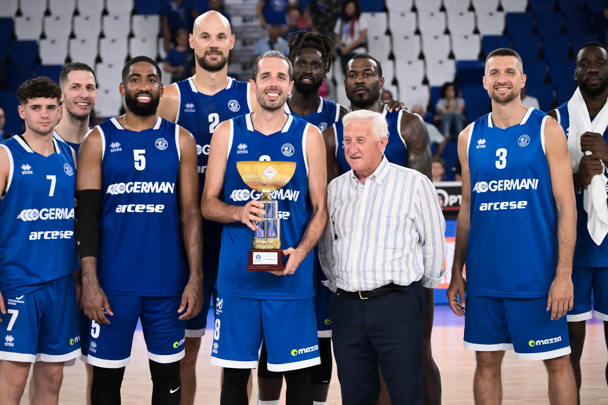 Trofeo Ferrari, gli scatti di Germani-Olimpia Milano