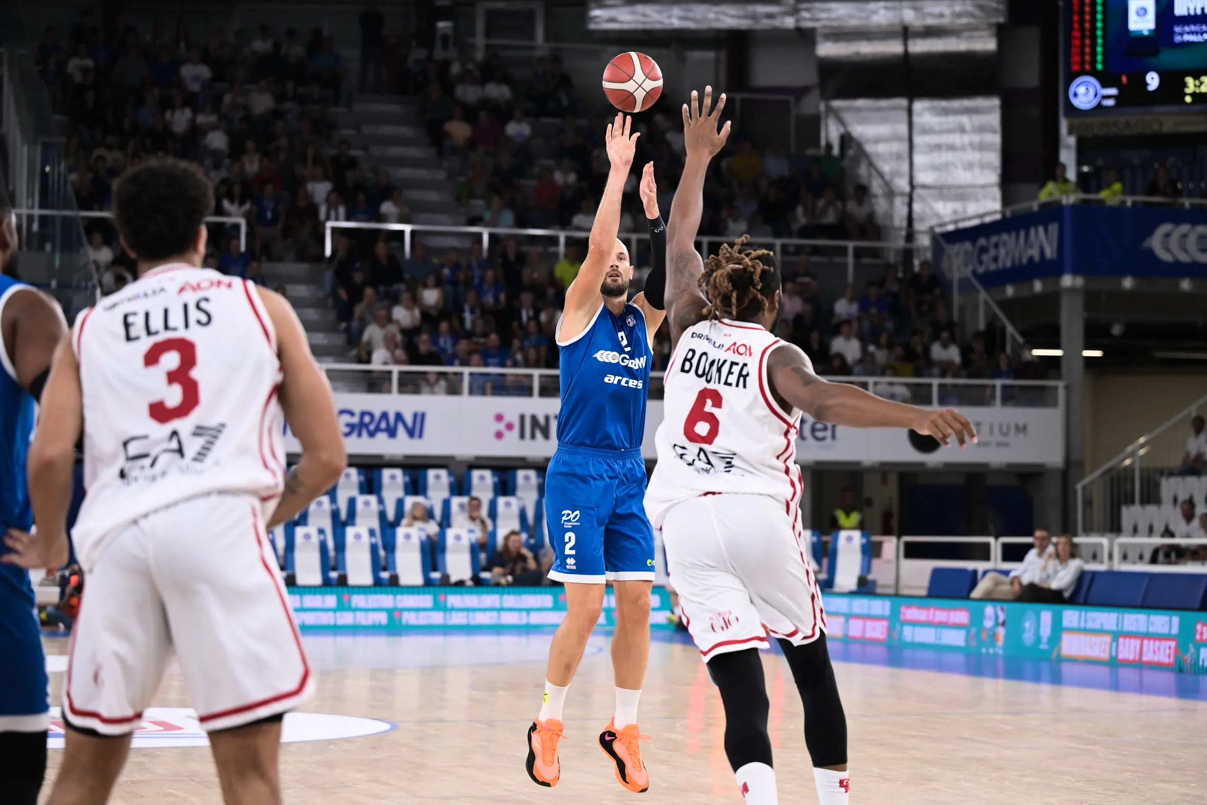 Trofeo Ferrari, gli scatti di Germani-Olimpia Milano