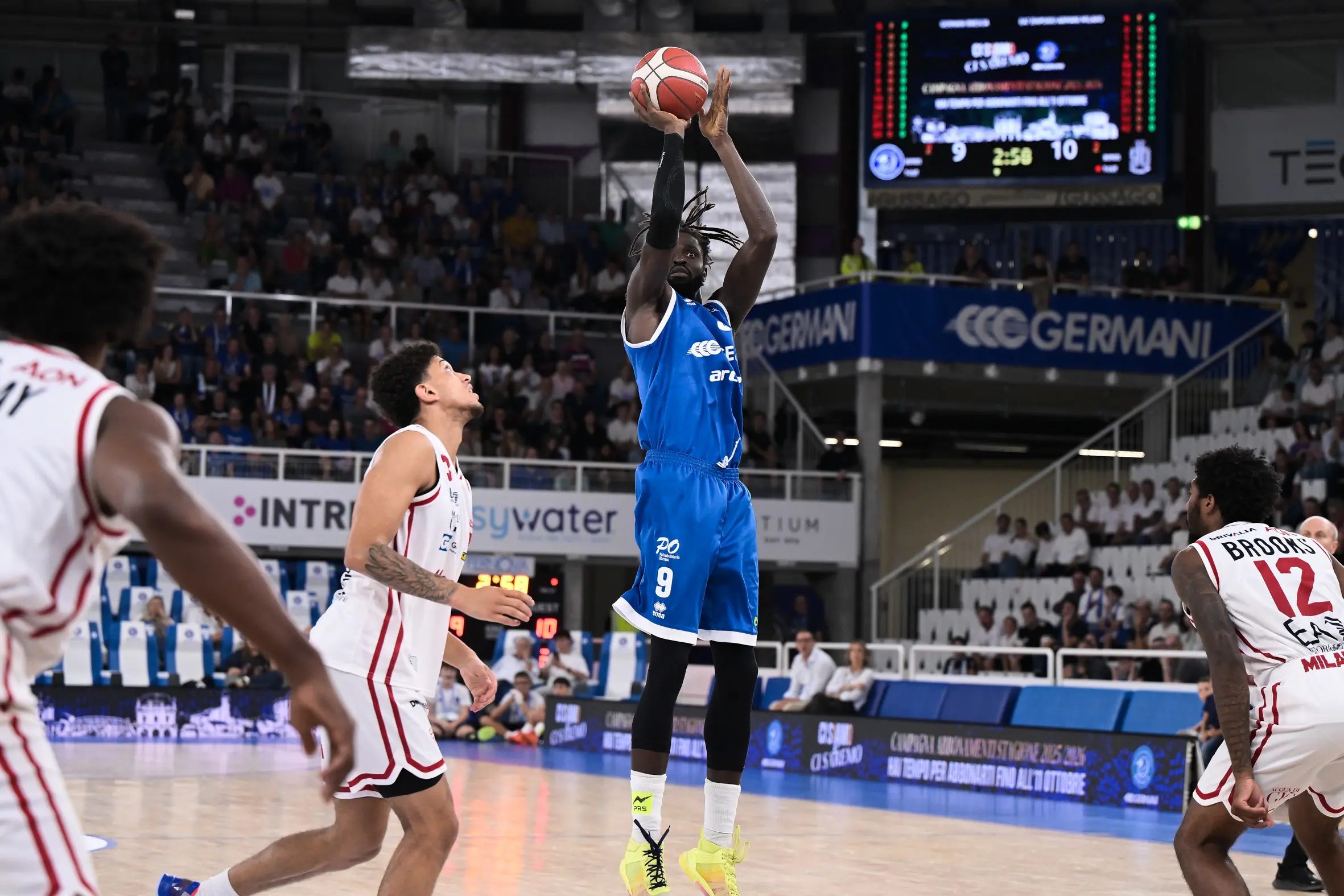 Trofeo Ferrari, gli scatti di Germani-Olimpia Milano