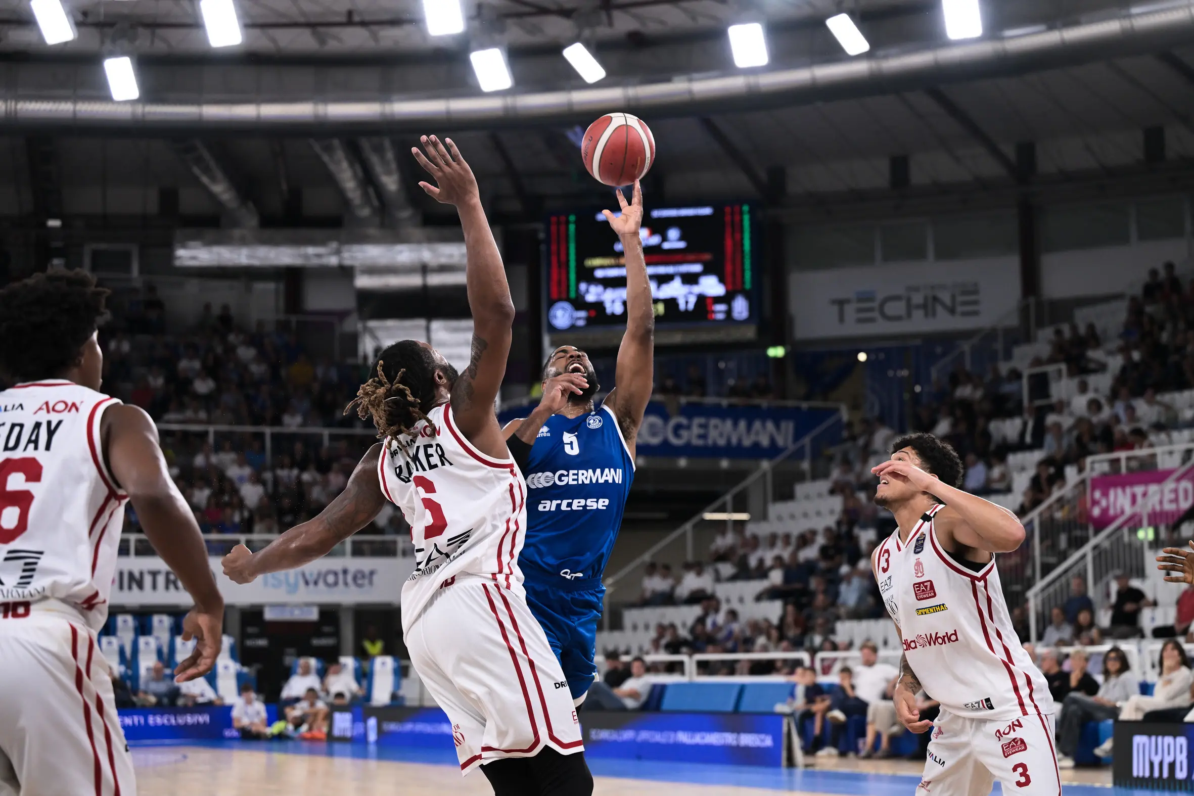 Trofeo Ferrari, gli scatti di Germani-Olimpia Milano