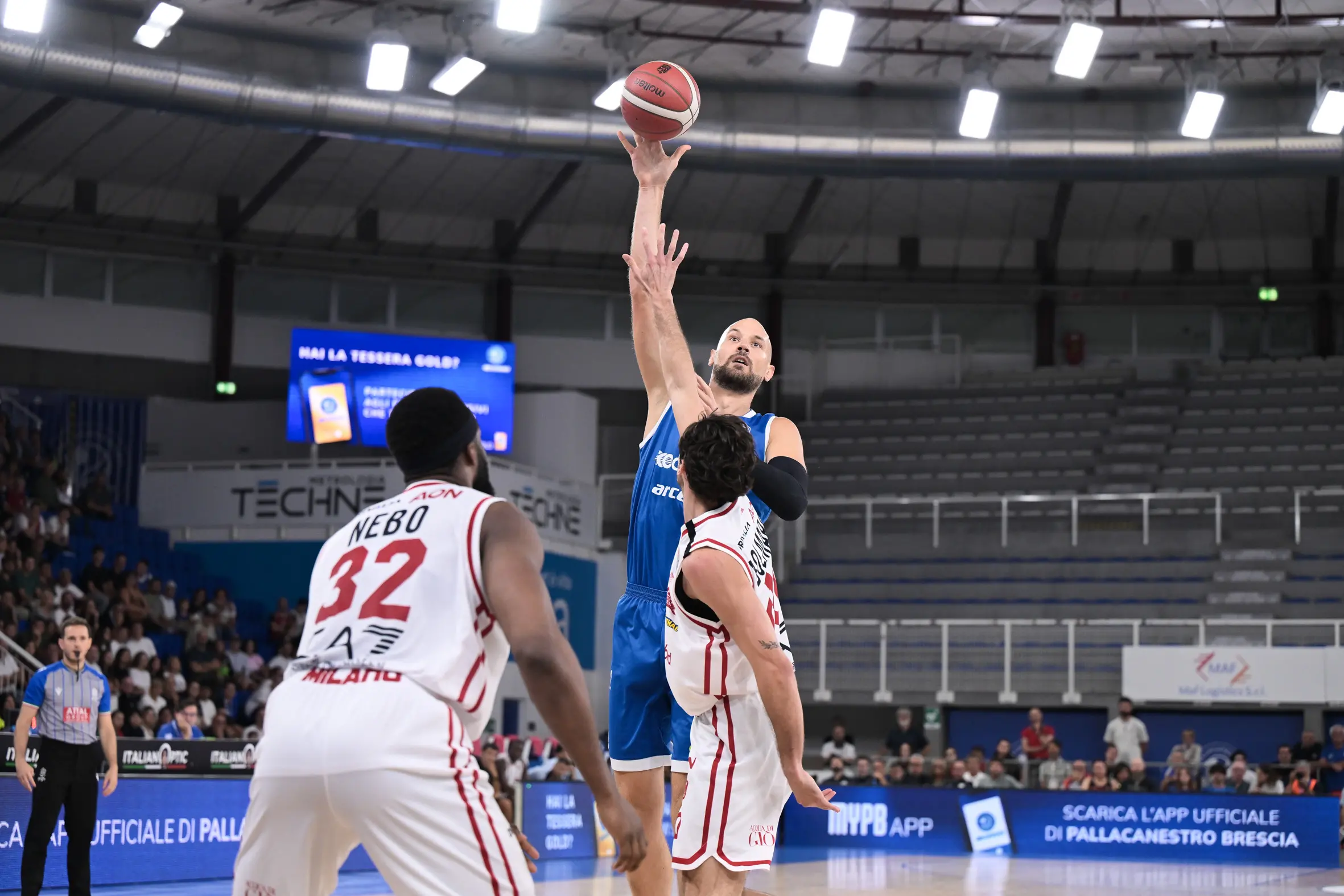 Trofeo Ferrari, gli scatti di Germani-Olimpia Milano