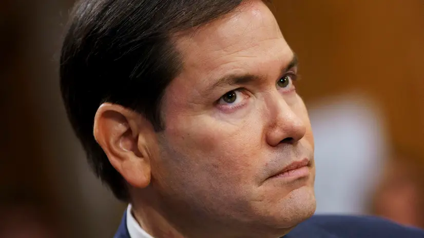 epa12369807 US Secretary of State Marco Rubio attends a hearing of the Senate Committee on Foreign Relations at the US Capitol in Washington DC, USA, 11 September 2025. The hearing was to consider the nominations of former American football player Herschel Walker for US Ambassador to Bahamas and US businessman Sergio Gor for US Ambassador to India. EPA/WILL OLIVER
