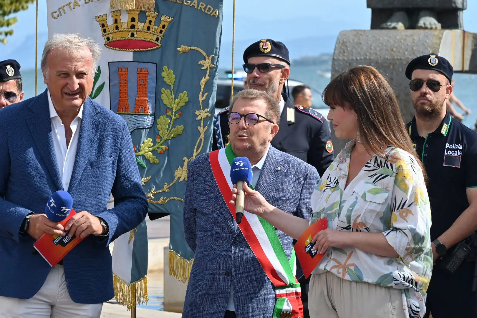 «In Piazza con Noi» ha fatto tappa a Desenzano