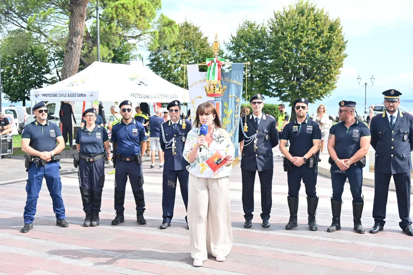 «In Piazza con Noi» ha fatto tappa a Desenzano