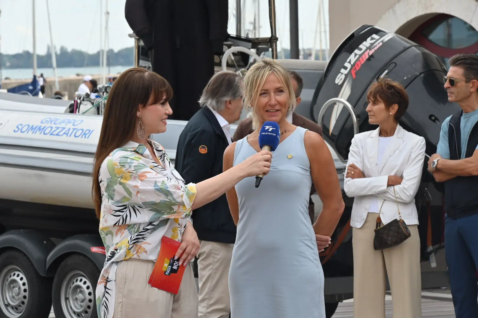 «In Piazza con Noi» ha fatto tappa a Desenzano