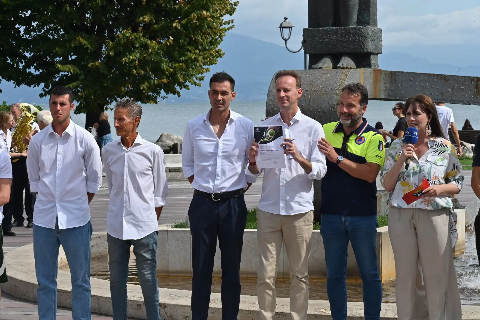 «In Piazza con Noi» ha fatto tappa a Desenzano