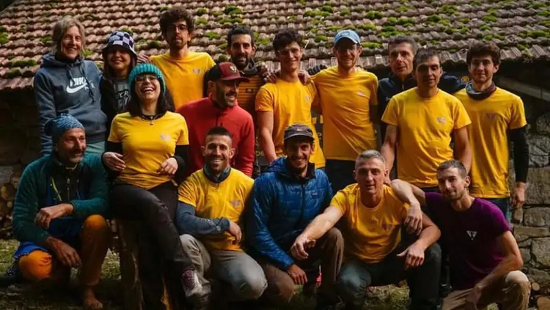 Il gruppo Graffiti Climbers - © www.giornaledibrescia.it
